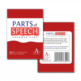 Parts of Speech: Grammar Game©